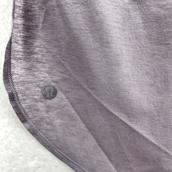 Lululemon Running Gray Top Size 2 - Picture 2 of 4